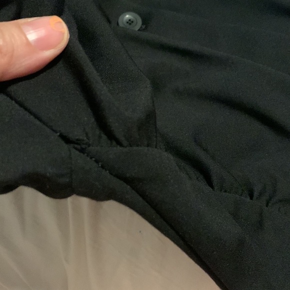 Peace of Cloth Brittany Lightweight Pont Black Dress size 6 - Picture 5 of 8